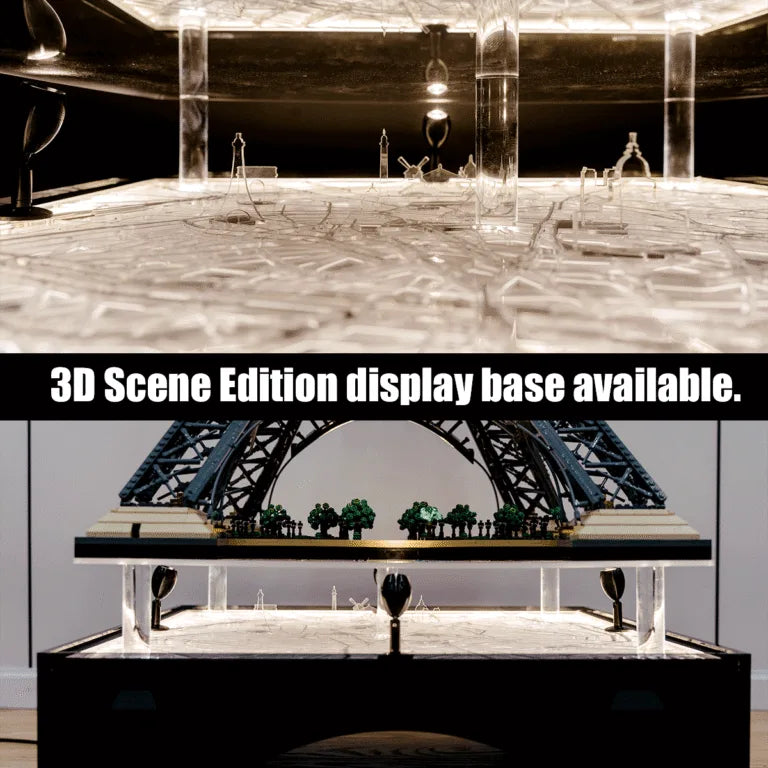 【Premium】LED Display Base for LEGO 10307 Eiffel Tower