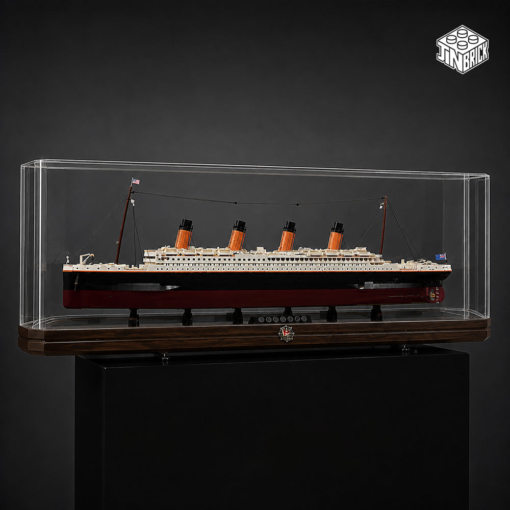 【Premium】LED Display Case for LEGO® 10294 Titanic