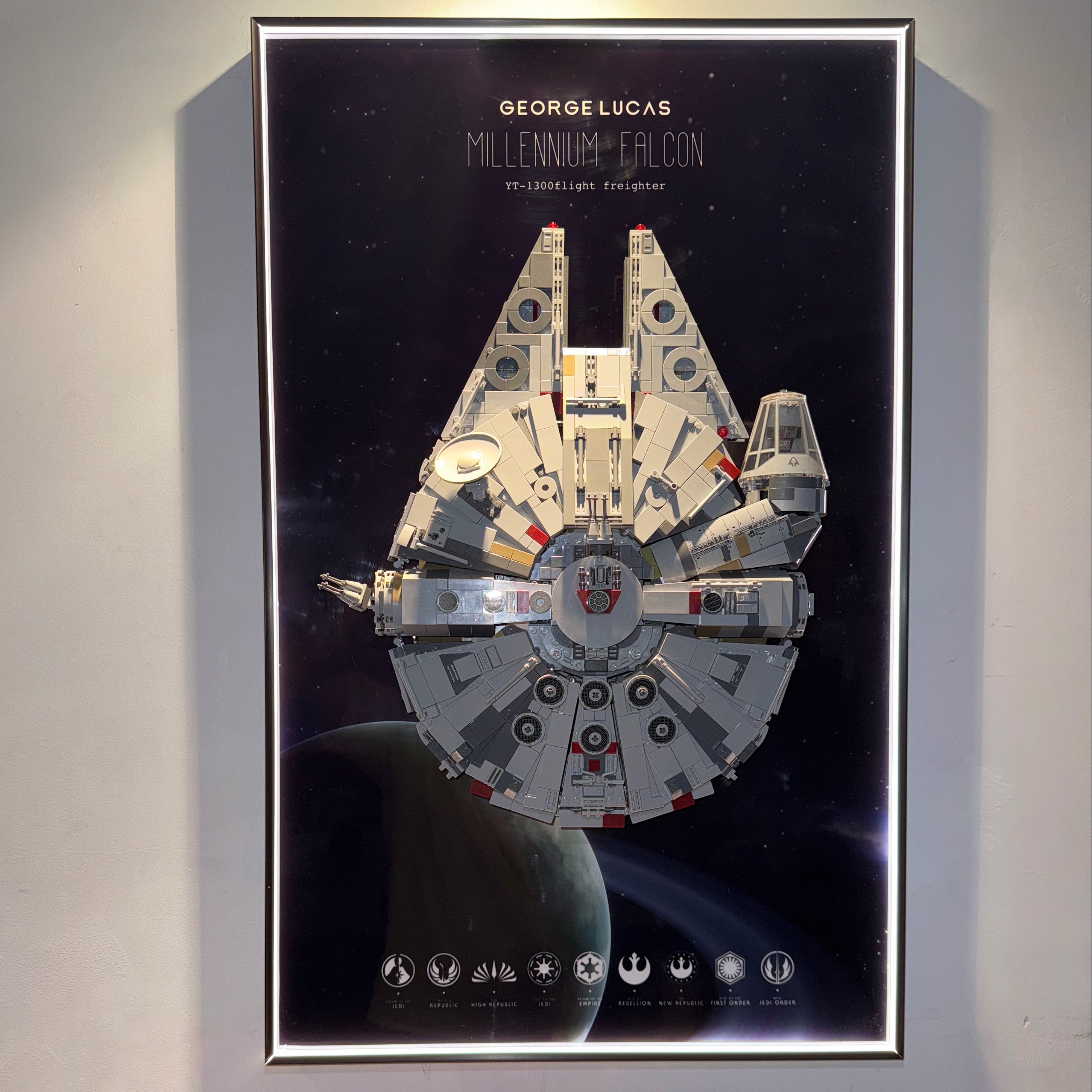 Display Frame For LEGO® Star Wars™ Millennium Falcon™ 75389/75257/75105