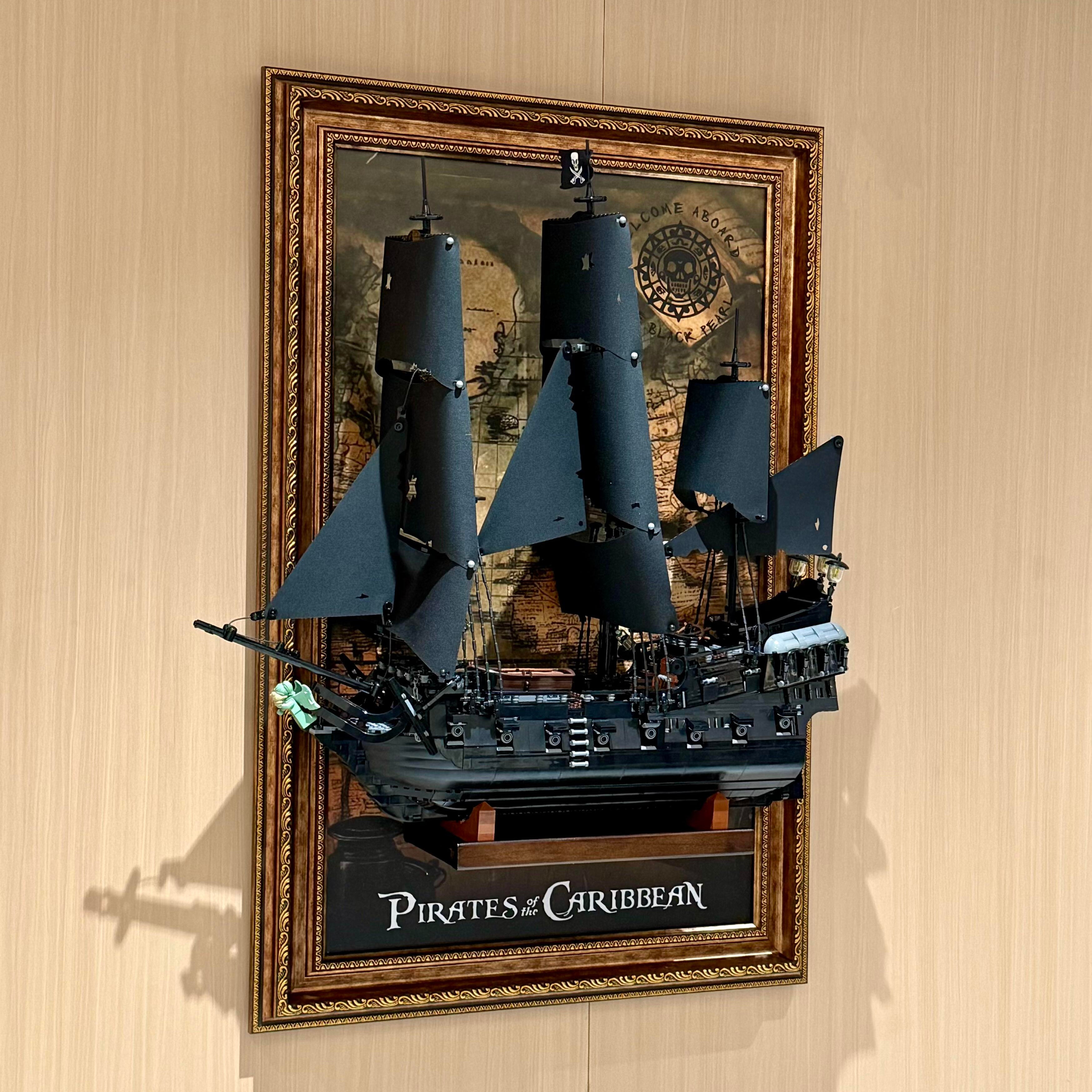 Premium Frame for Lego ICONS 10365 Captain Jack Sparrow's Pirate Ship