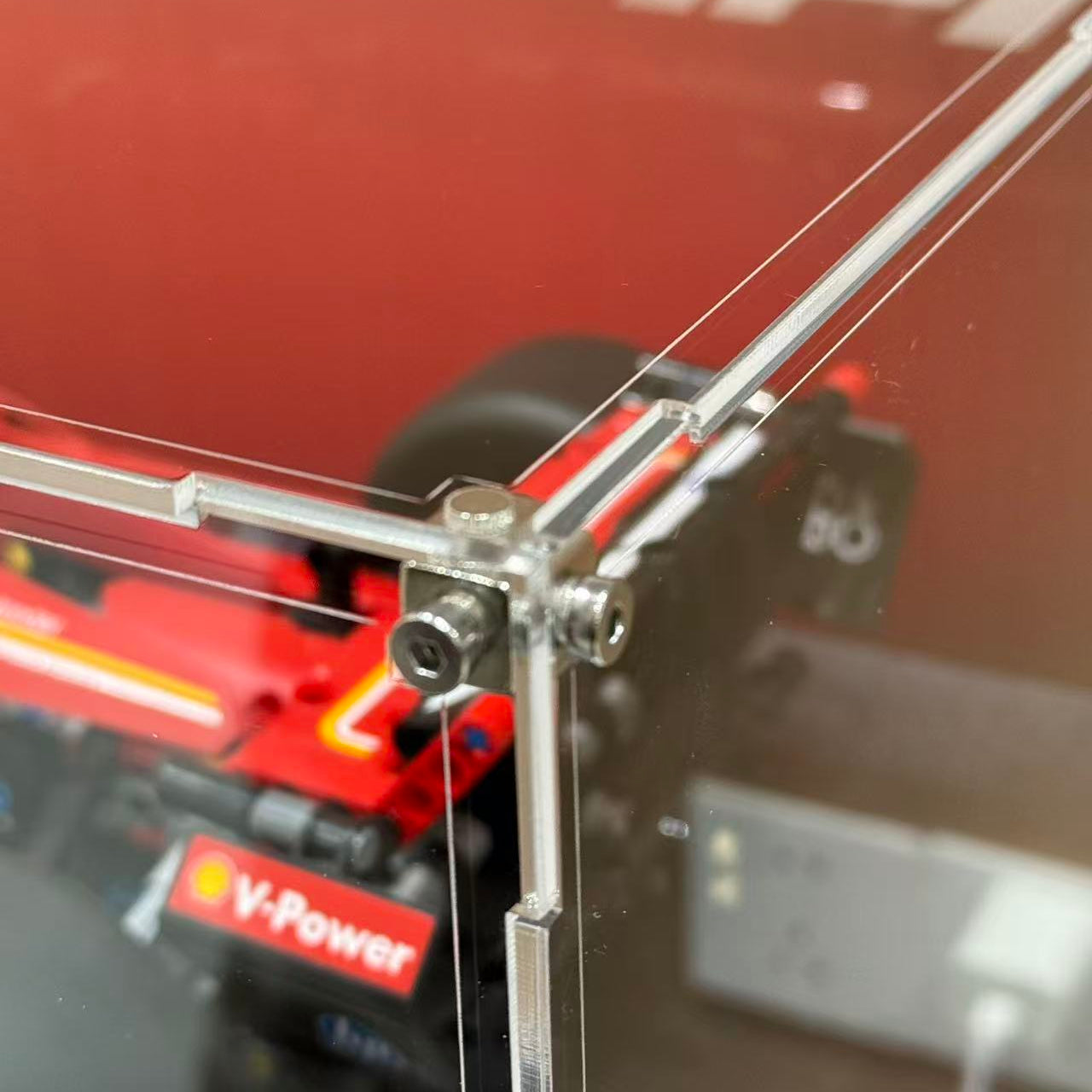 【Premium】Acrylic Display Case for Lego TECHNIC 42207 Ferrari SF-24 F1