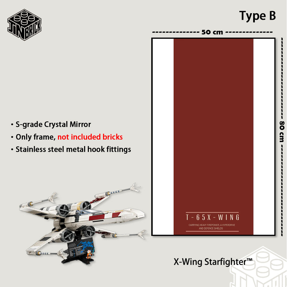 Display Frame For 75355 MATERIAL LEGO® Star Wars™ UCS X-Wing Starfighter™