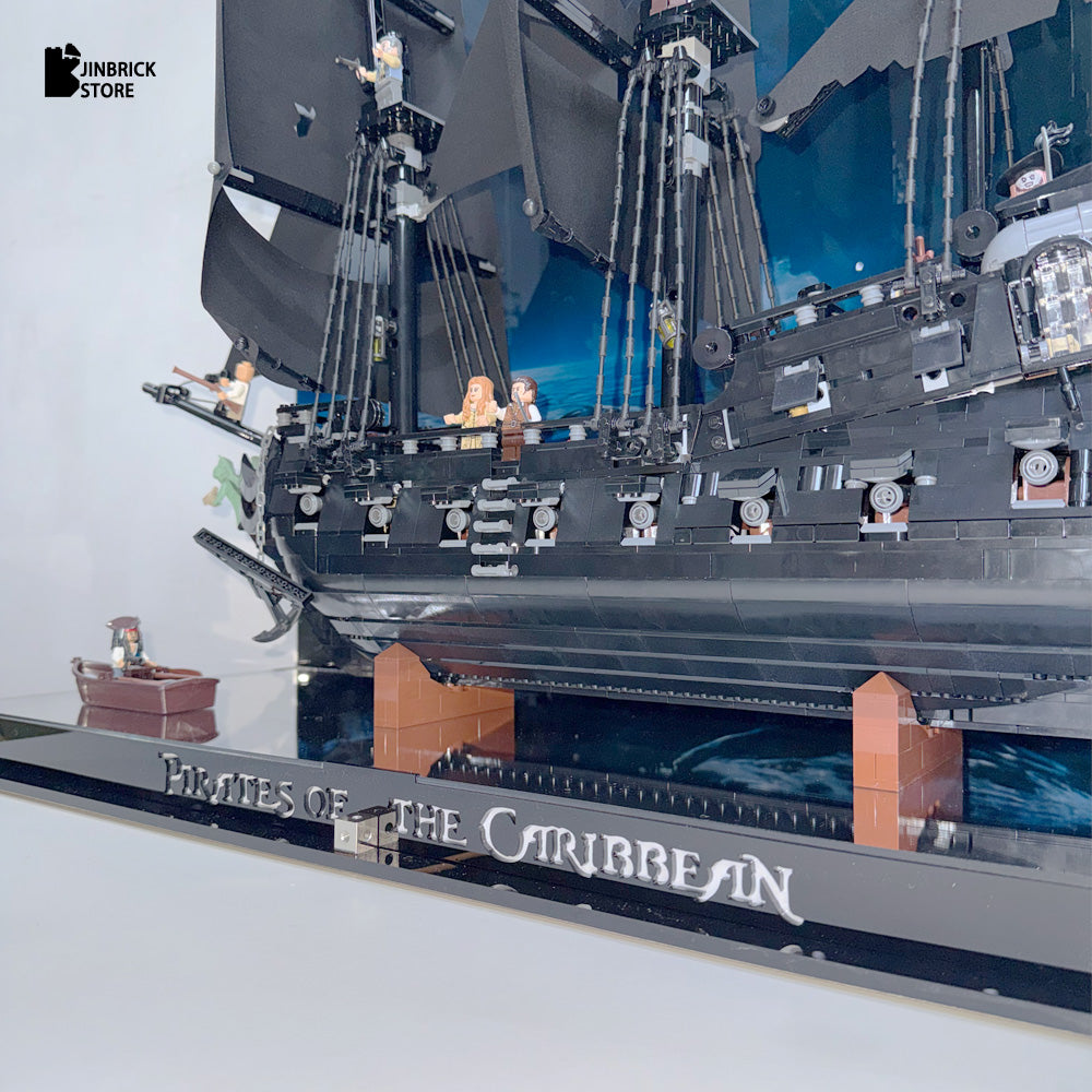 【Premium】Arcylic Display Case for 10365 LEGO Jack Sparrow’s Pirate Ship Black Pearl