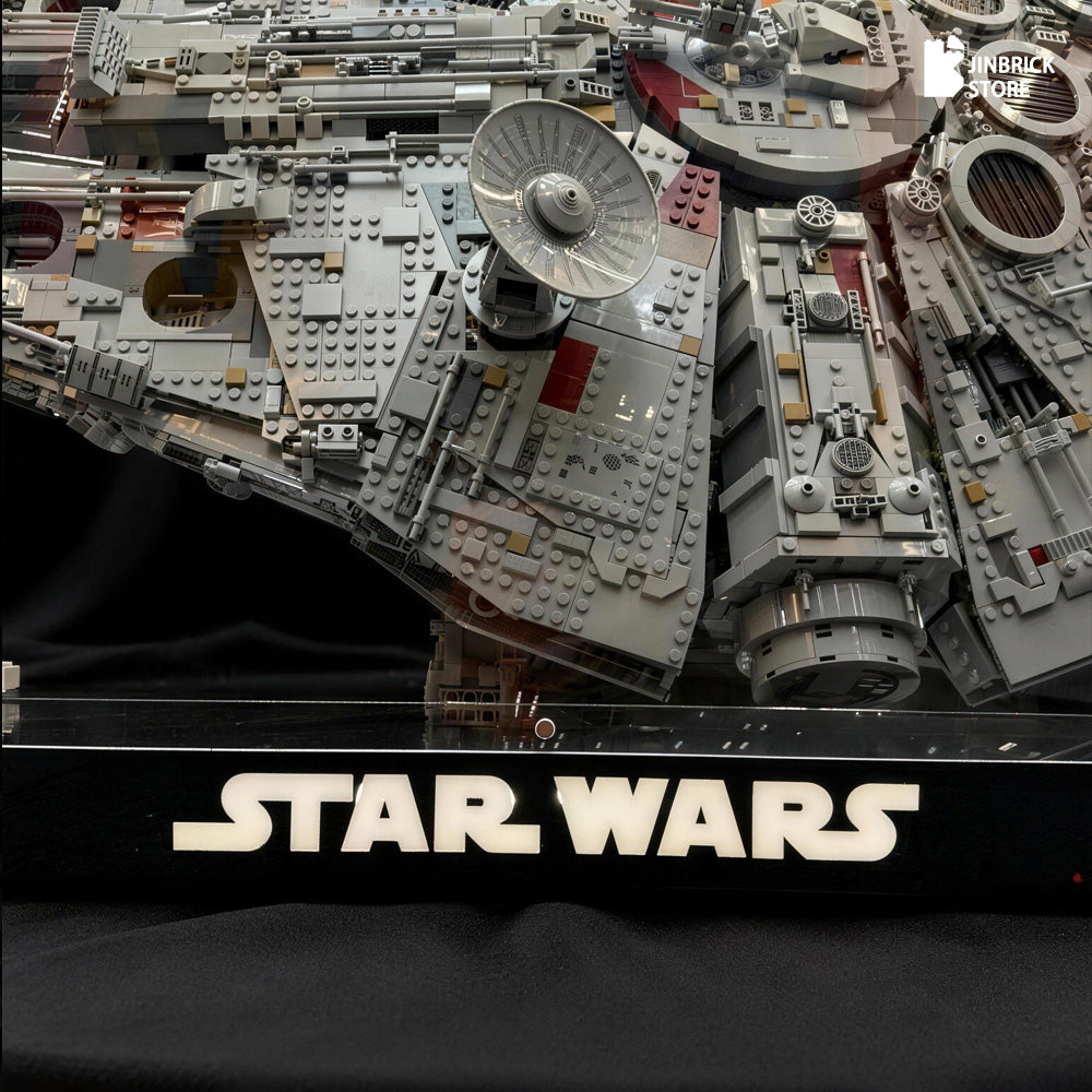 【Premium】LED Display Case For UCS LEGO StarWars 75192 Millennium Falcon