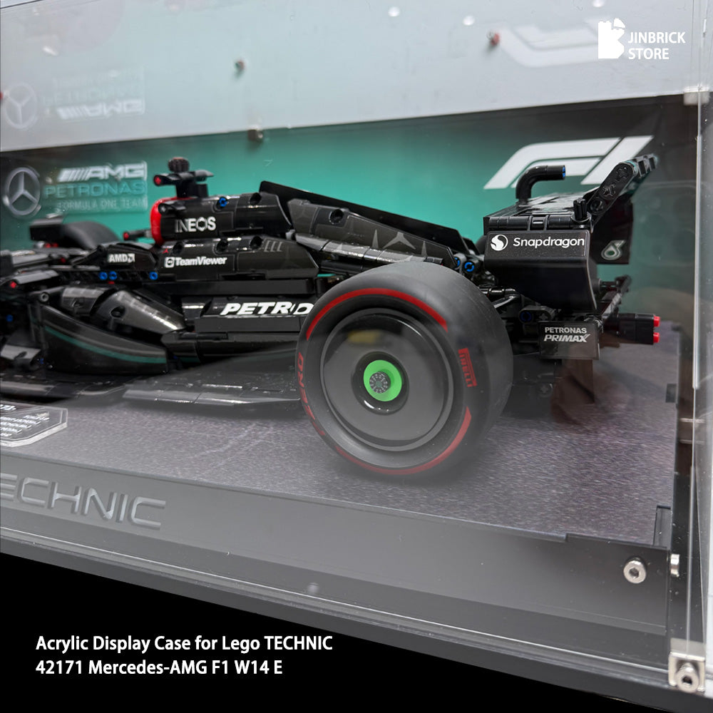 【Premium】Acrylic Display Case for Lego TECHNIC 42171 Mercedes-AMG F1 W14 E