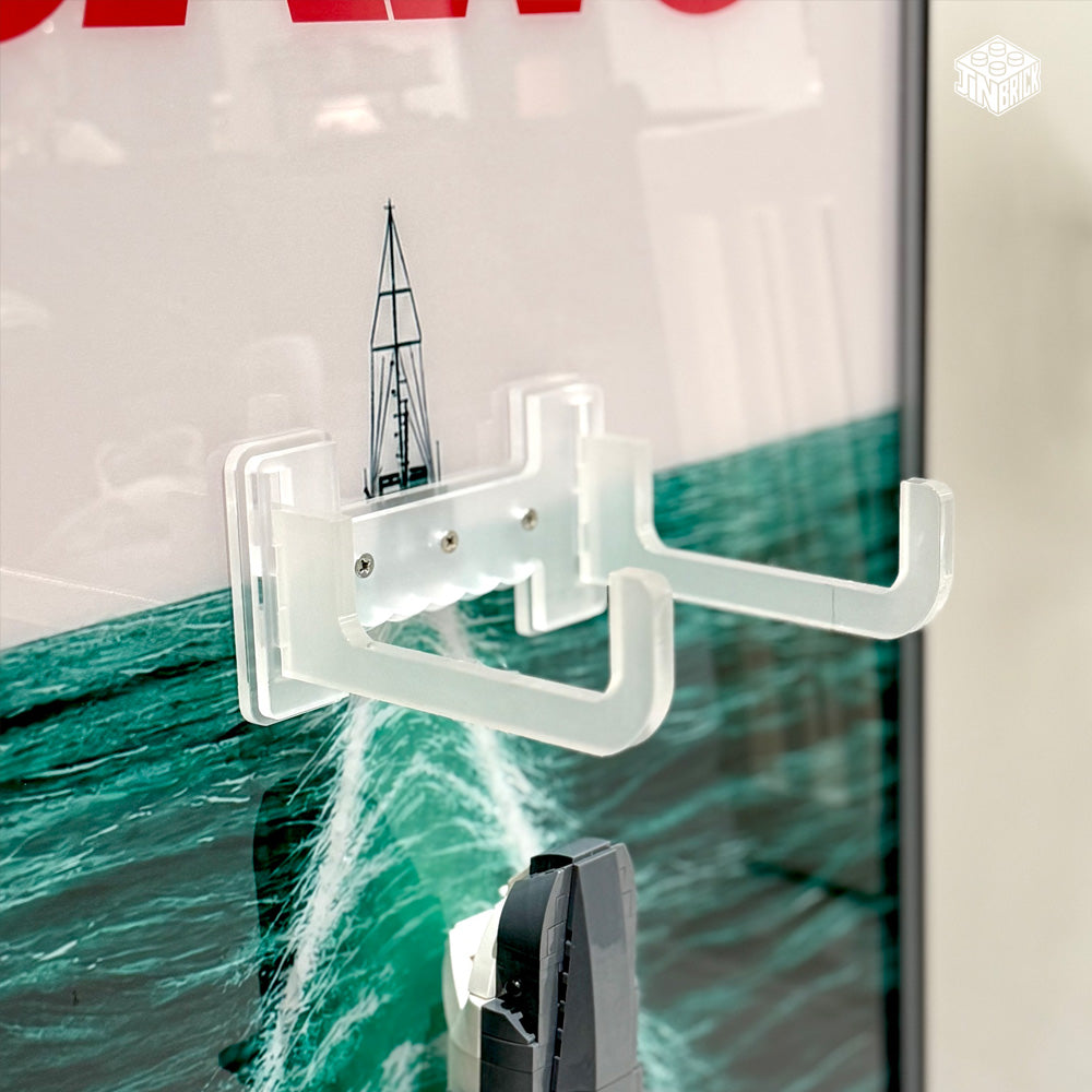 Wall frame for LEGO® Ideas 21350 Jaws