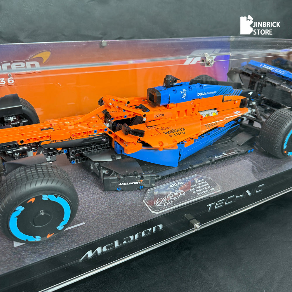 【Premium】Acrylic Display Case for Lego TECHNIC Formula 1™ Mclaren F1 /Ferrari F1 /RedBull F1 /Mercedes F1