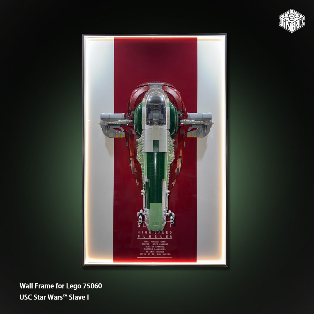 Wall frame for LEGO® Star Wars™ UCS 75060 Slave I