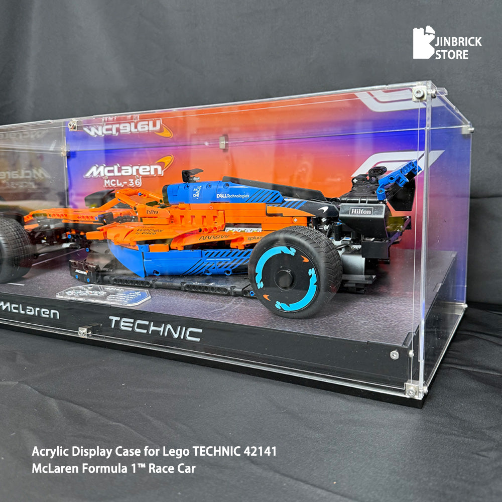 【Premium】Acrylic Display Case for Lego TECHNIC 42141 McLaren Formula 1™ Race Car