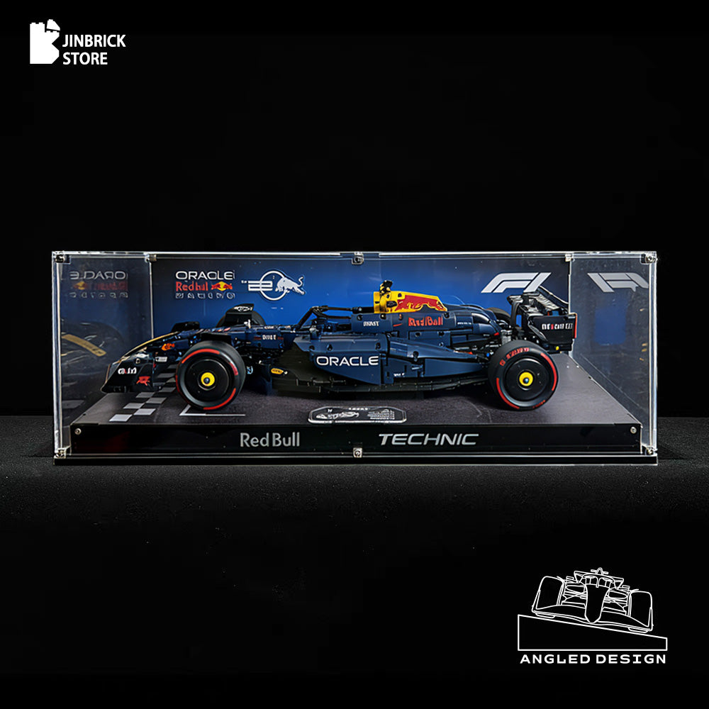 【Premium】Acrylic Display Case for Lego TECHNIC 42206 Oracle Red Bull Racing RB20 F1 Car