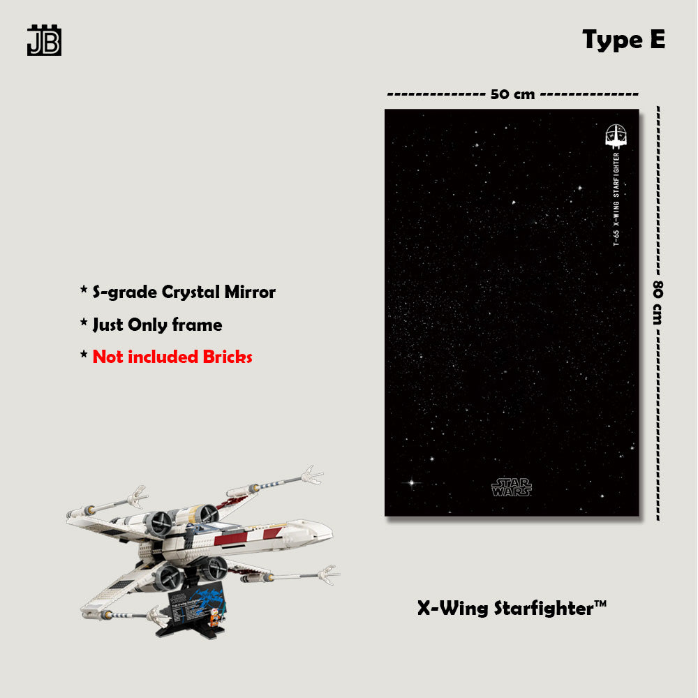 Display Frame For 75355 MATERIAL LEGO® Star Wars™ UCS X-Wing Starfighter™