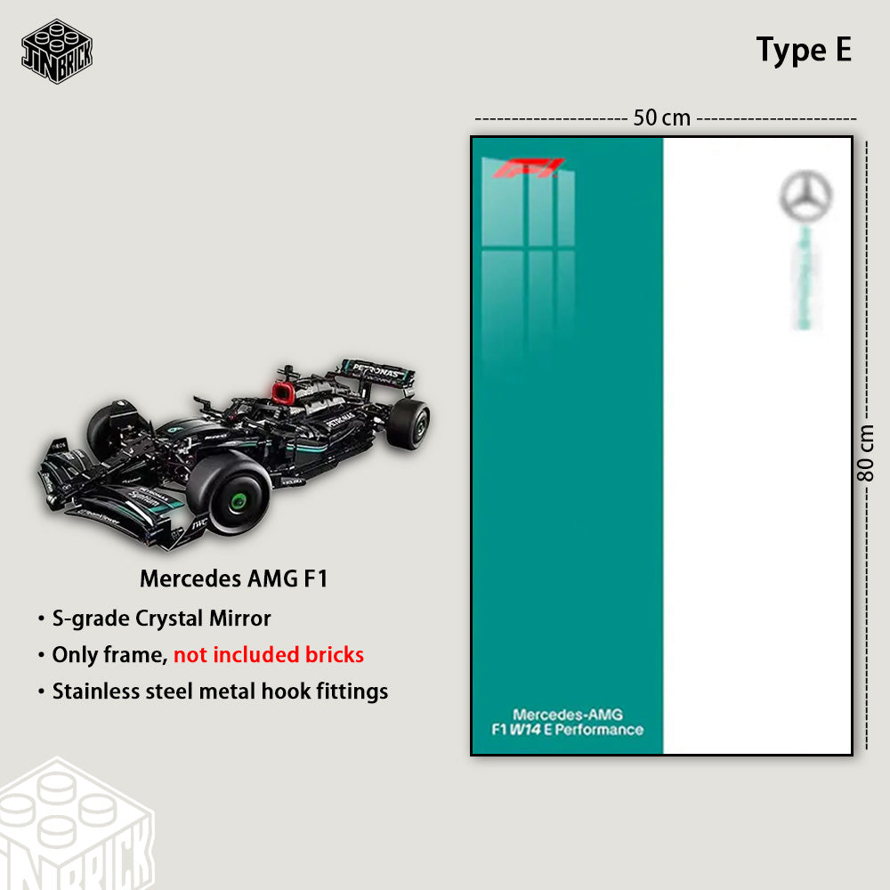 Display Frame for LEGO® Technic 42171 Mercedes-AMG F1 W14 E
