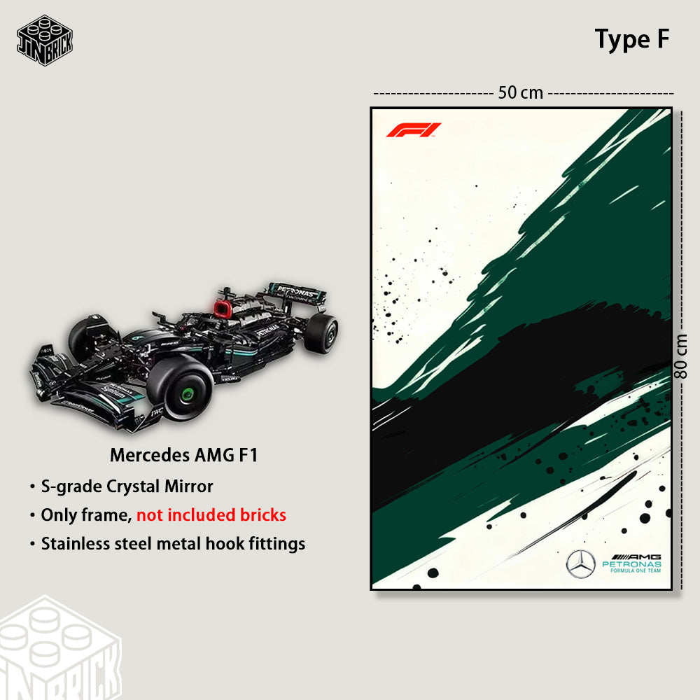 Display Frame for LEGO® Technic 42171 Mercedes-AMG F1 W14 E