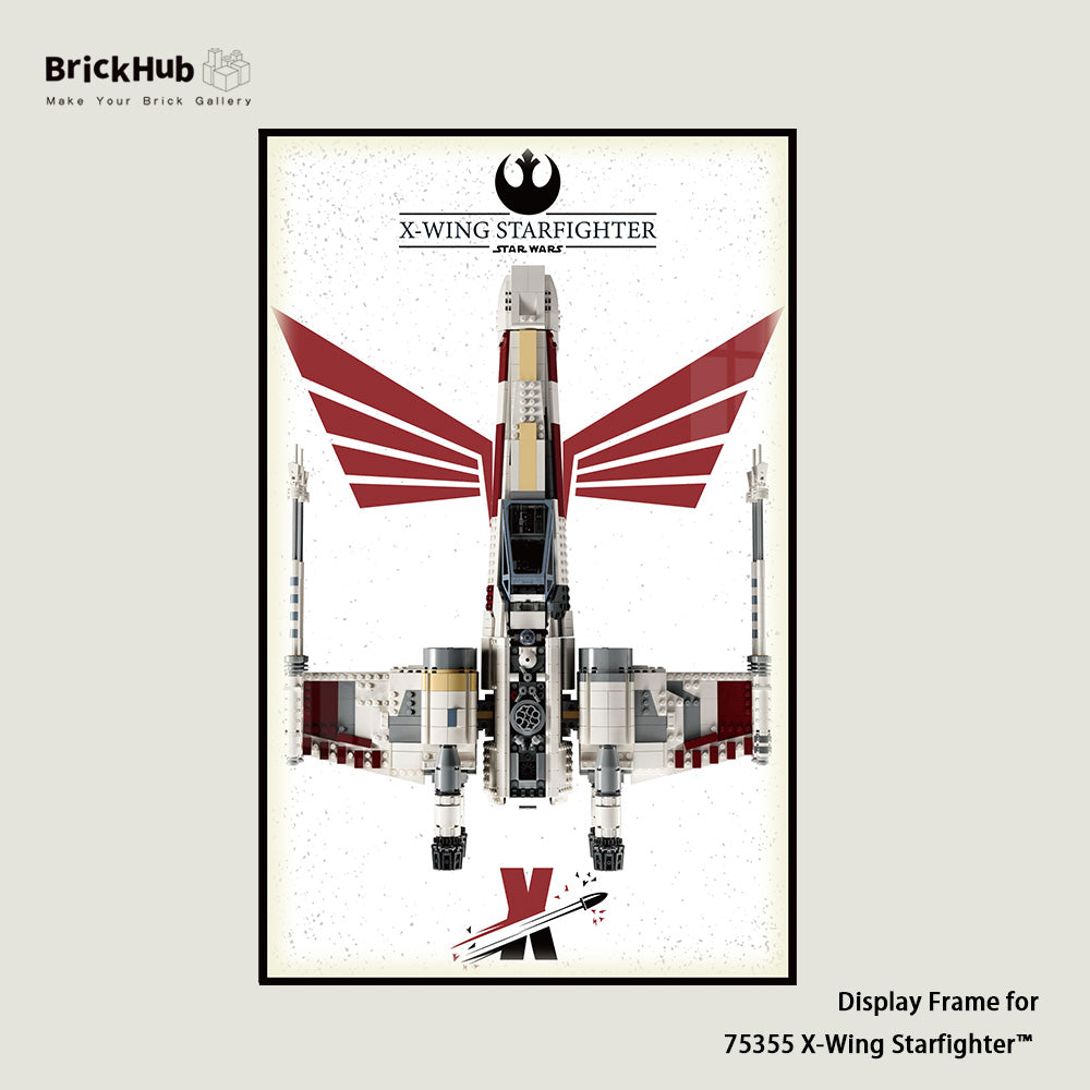 Display Frame For 75355 MATERIAL LEGO® Star Wars™ UCS X-Wing Starfighter™