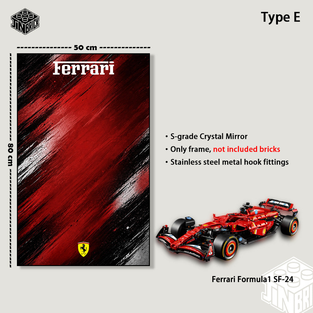 Display Frame for LEGO® F1 Technic 42207 Ferrari SF24