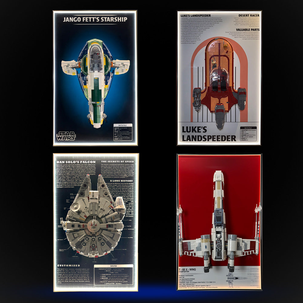 WALL FRAME FOR LEGO® Star Wars™