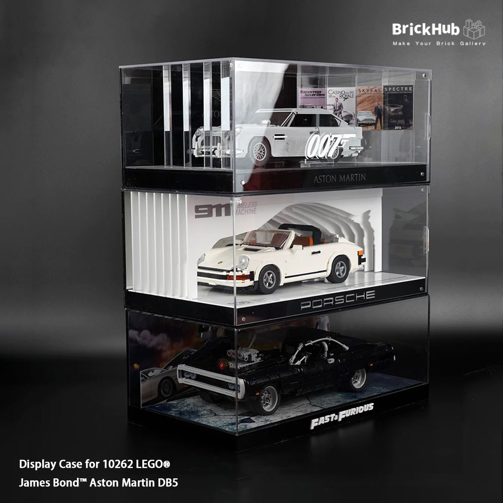 【Premium】Display Case For 10262 LEGO® James Bond™ Aston Martin DB5