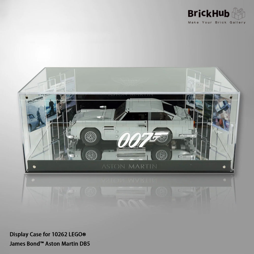 【Premium】Display Case For 10262 LEGO® James Bond™ Aston Martin DB5