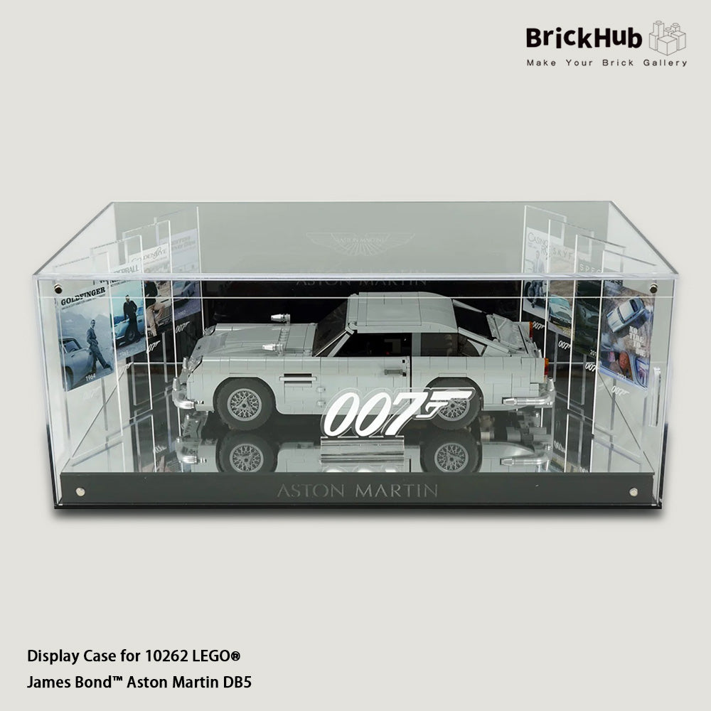 【Premium】Display Case For 10262 LEGO® James Bond™ Aston Martin DB5