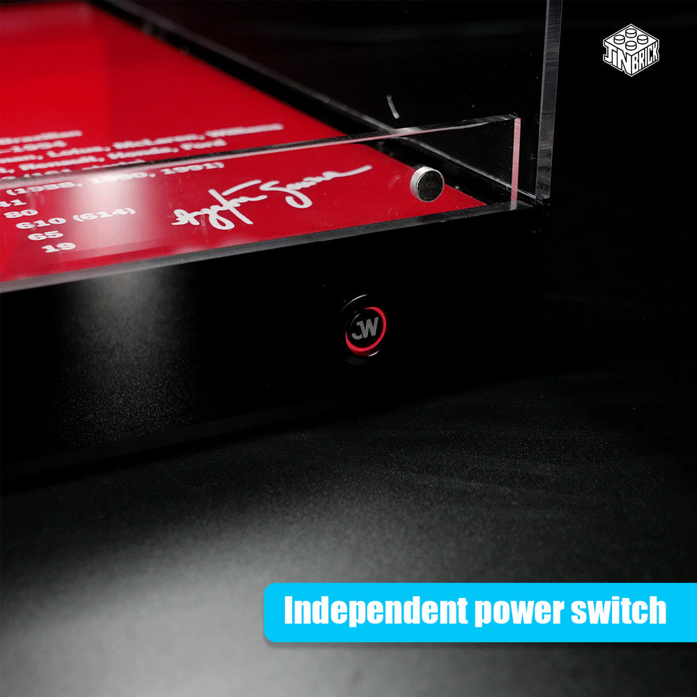 【Premium】LED Display Case for LEGO® Icons F1
