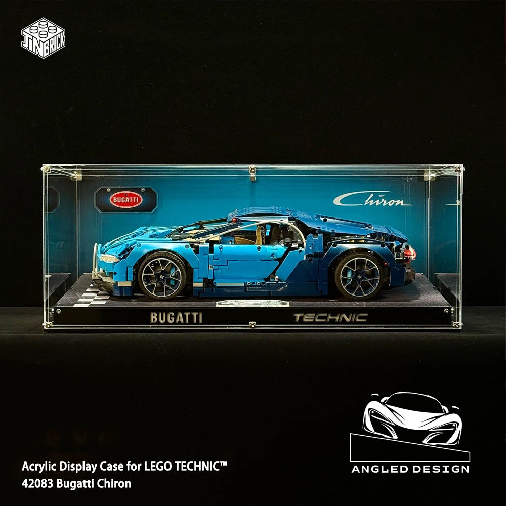 Acrylic Display Case for LEGO TECHNIC™  42083 Bugatti Chiron