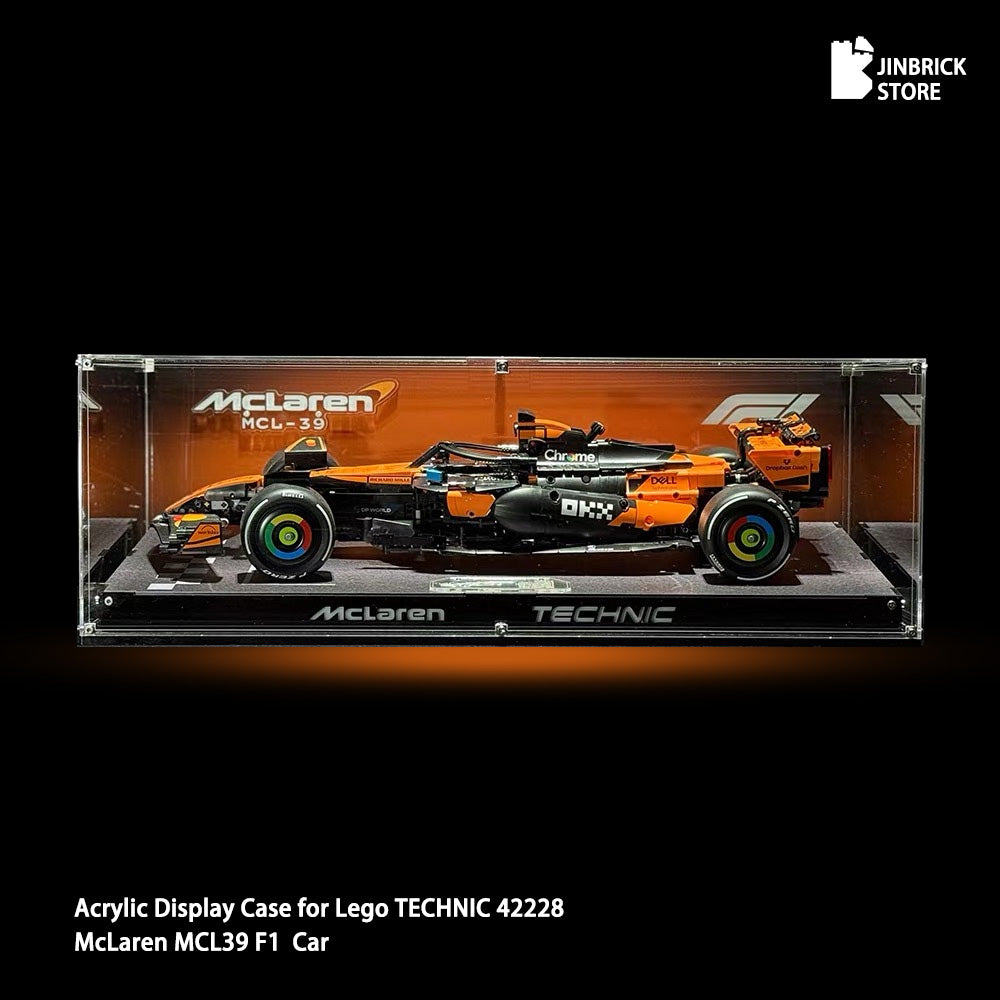 【Premium】Acrylic Display Case for Lego TECHNIC 42228  McLaren MCL39 F1® Car