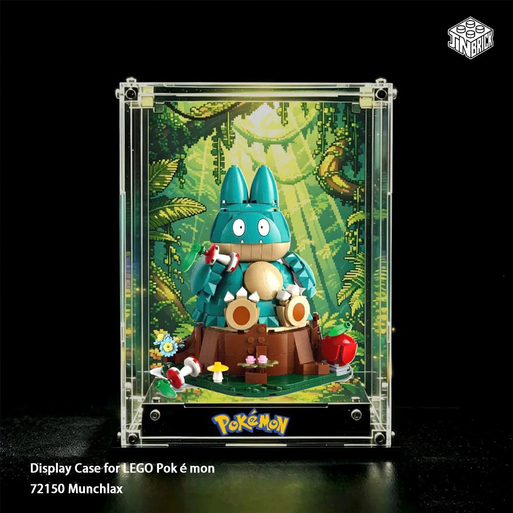 Display Case for LEGO Pokémon 72150 Munchlax