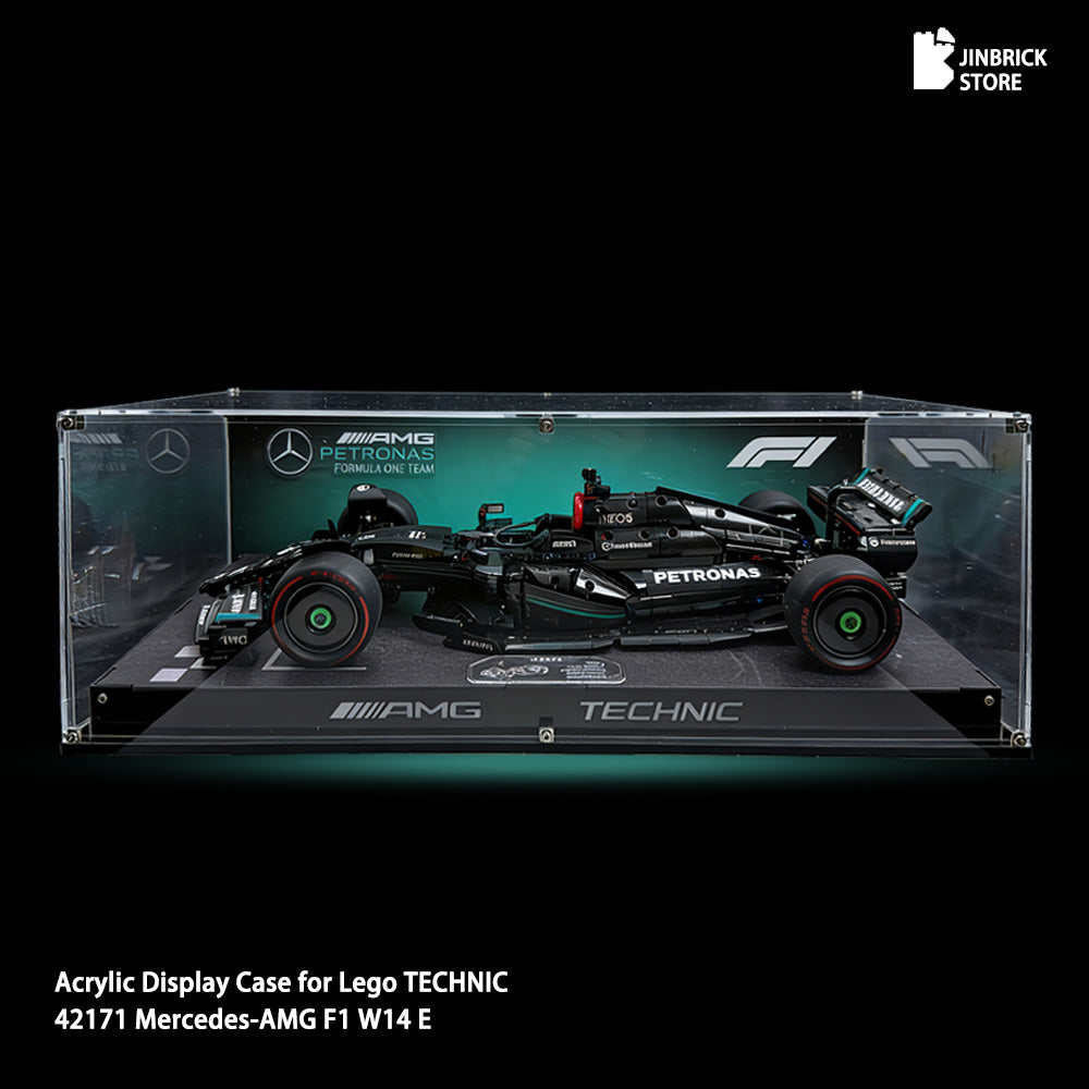 【Premium】Acrylic Display Case for Lego TECHNIC 42171 Mercedes-AMG F1 W14 E