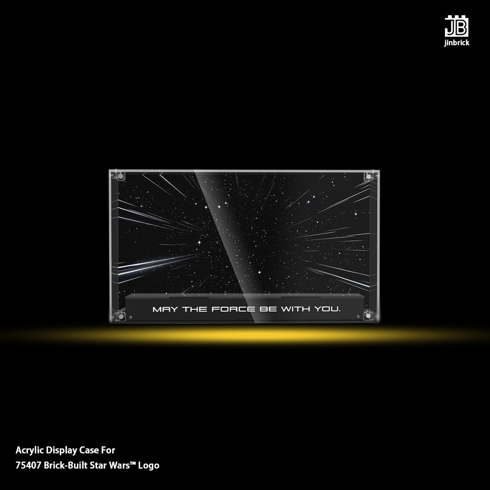 Display Case For 75407 Brick-Built Star Wars™ Logo