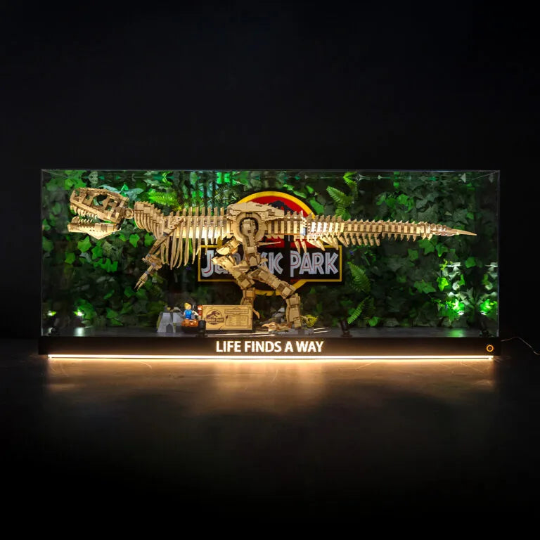 【Premium】Display Case for LEGO 76968 Dinosaur Fossils: T. rex