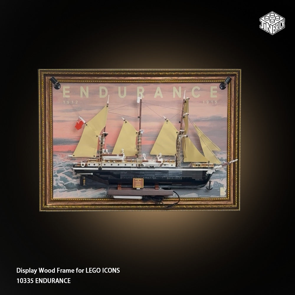 PREMIUM WOOD FRAME FOR 10335 LEGO ICONS ENDURANCE