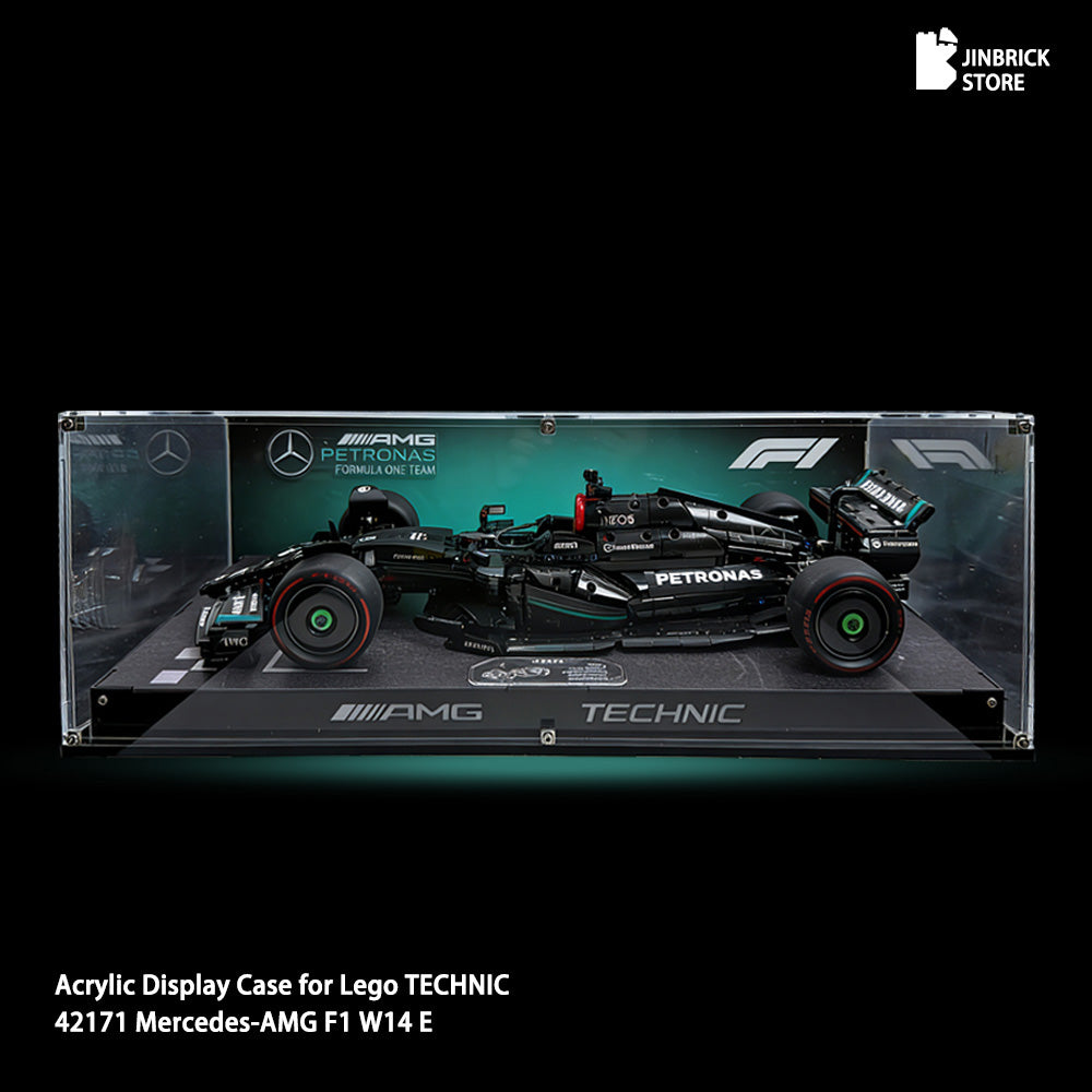 【Premium】Acrylic Display Case for Lego TECHNIC 42171 Mercedes-AMG F1 W14 E