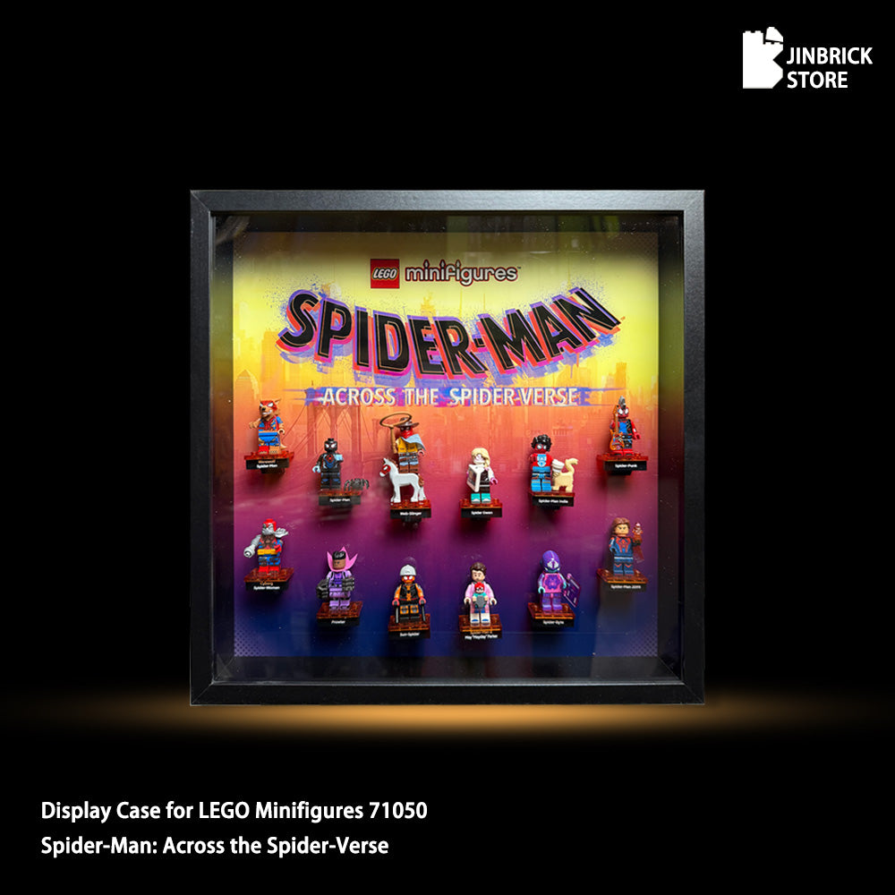 Display Case For Lego MInifigures 71050 Spider-Man: Across the Spider-Verse