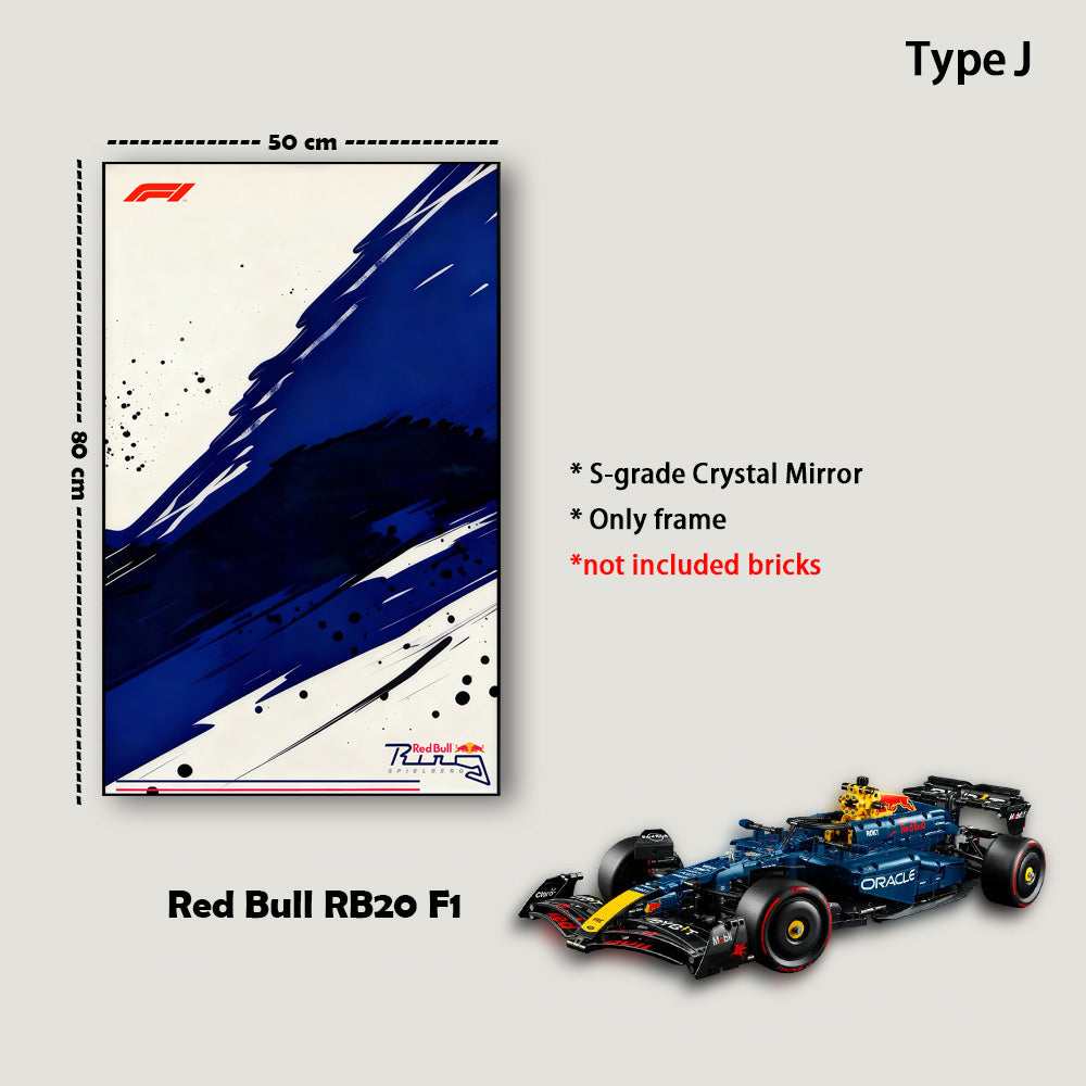 Frame for LEGO® 42206 Red Bull Racing RB20 F1