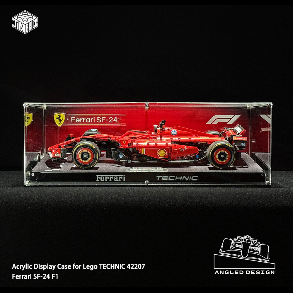 Acrylic Display Case for Lego TECHNIC 42207 Ferrari SF-24 F1