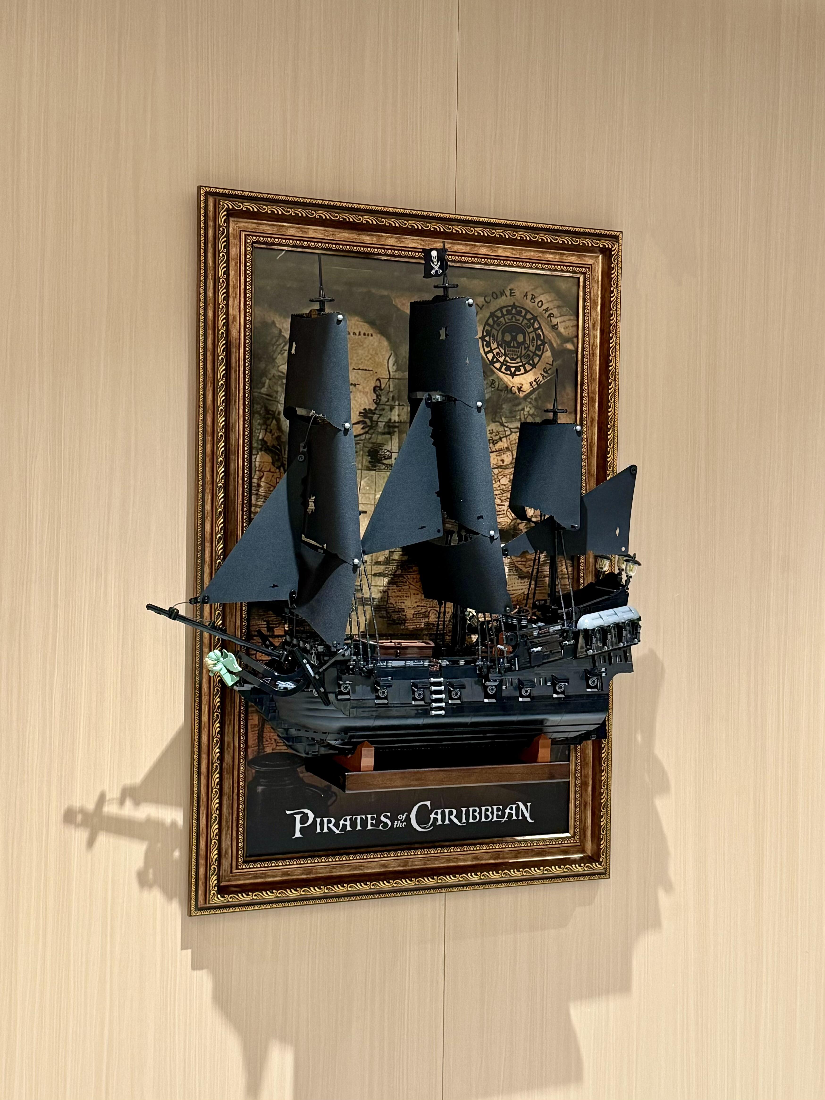 Premium Frame for Lego 10365 Captain Jack Sparrow's Pirate Ship
