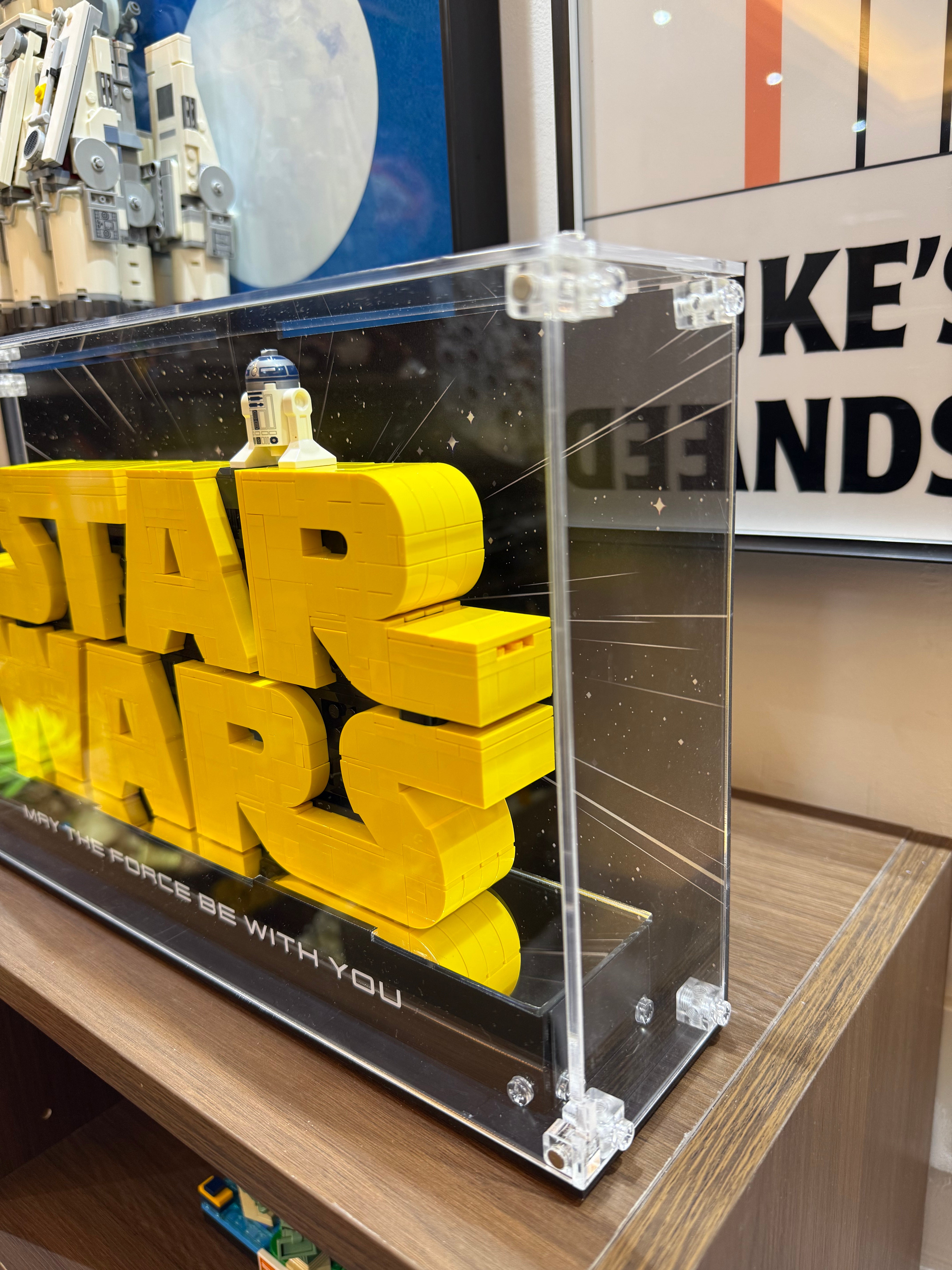 Display Case For 75407 Brick-Built Star Wars™ Logo