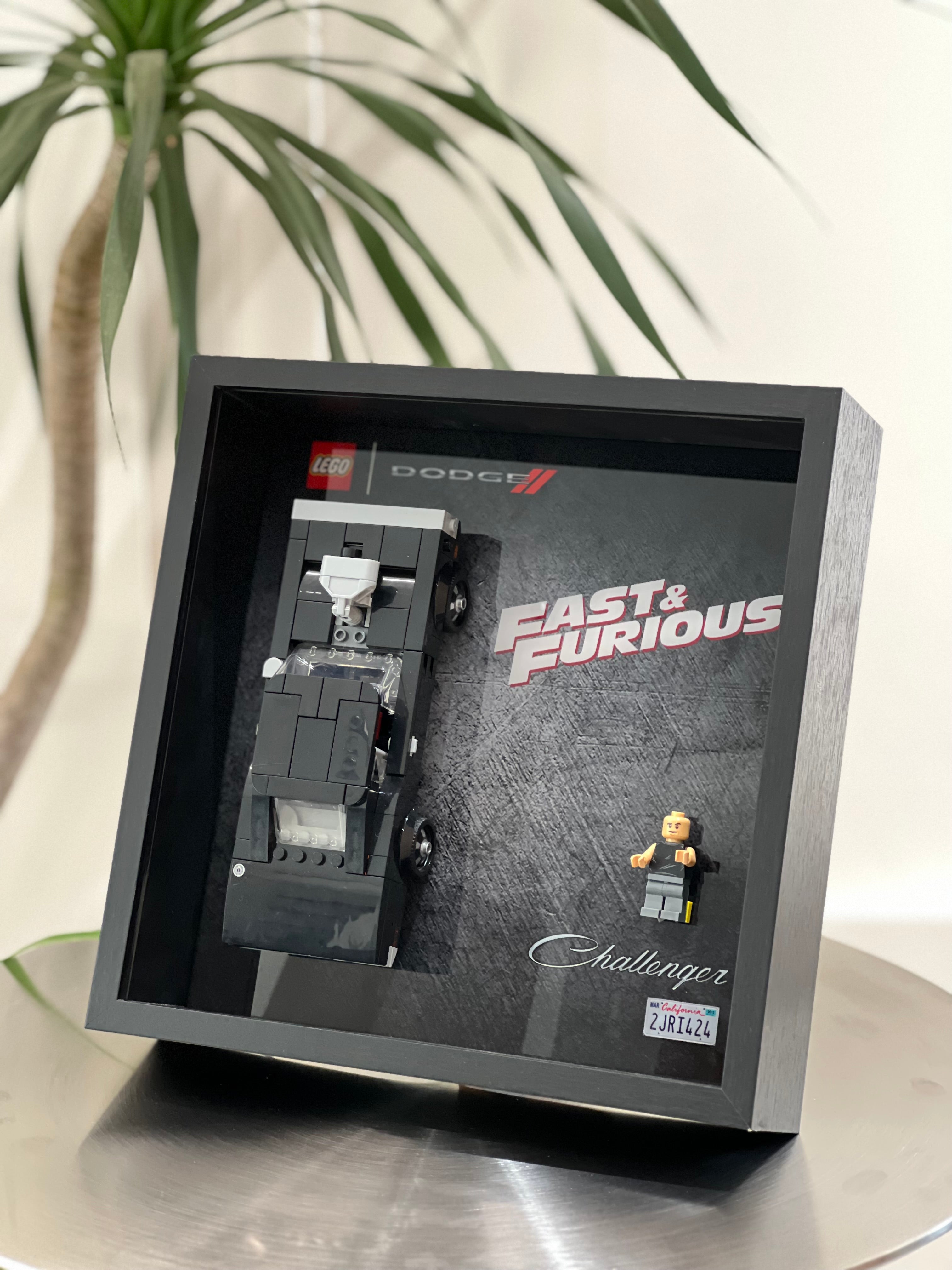 Display Wall Frame For LEGO Speed Champions cars