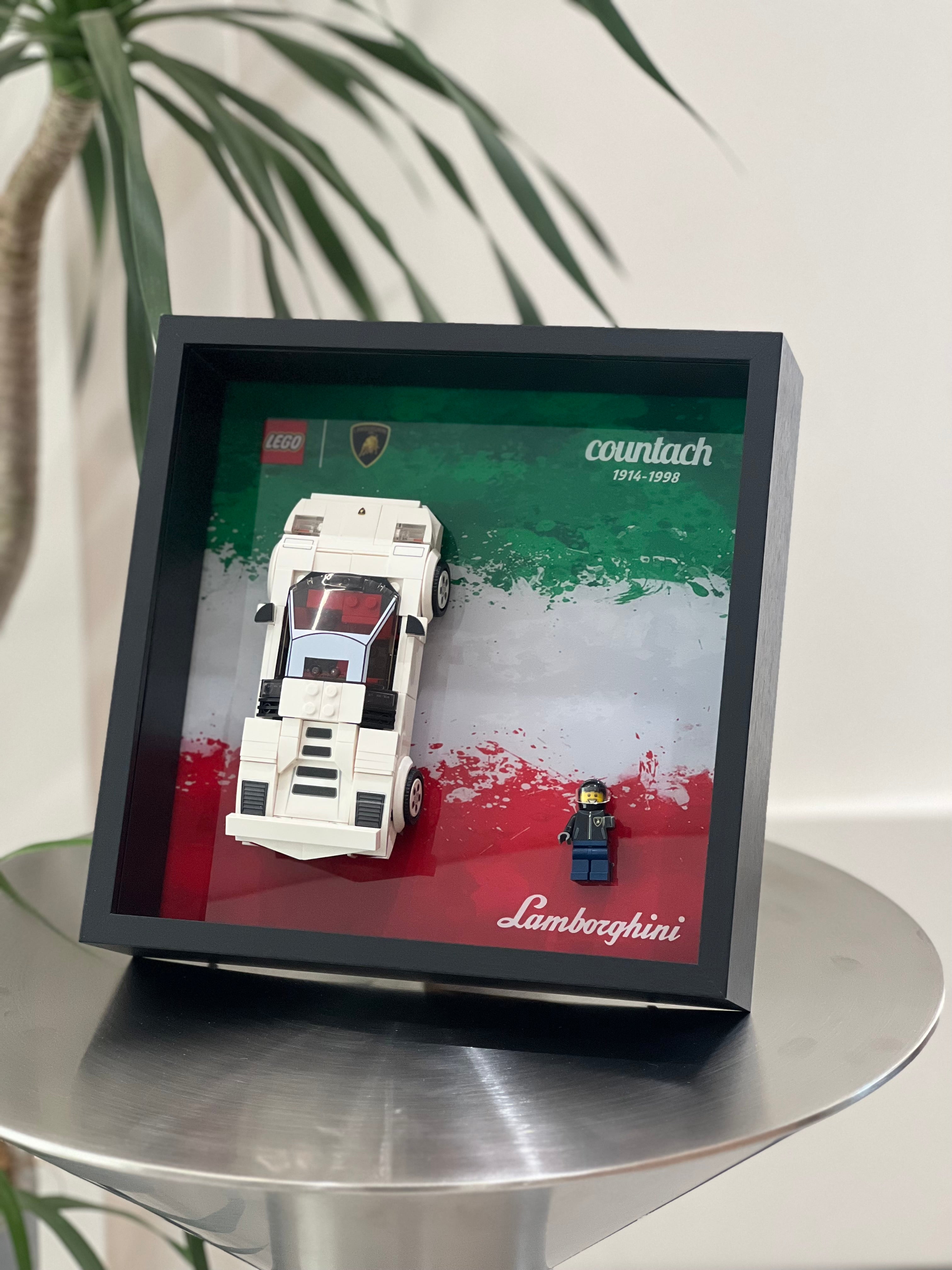 Display Wall Frame For LEGO Speed Champions cars