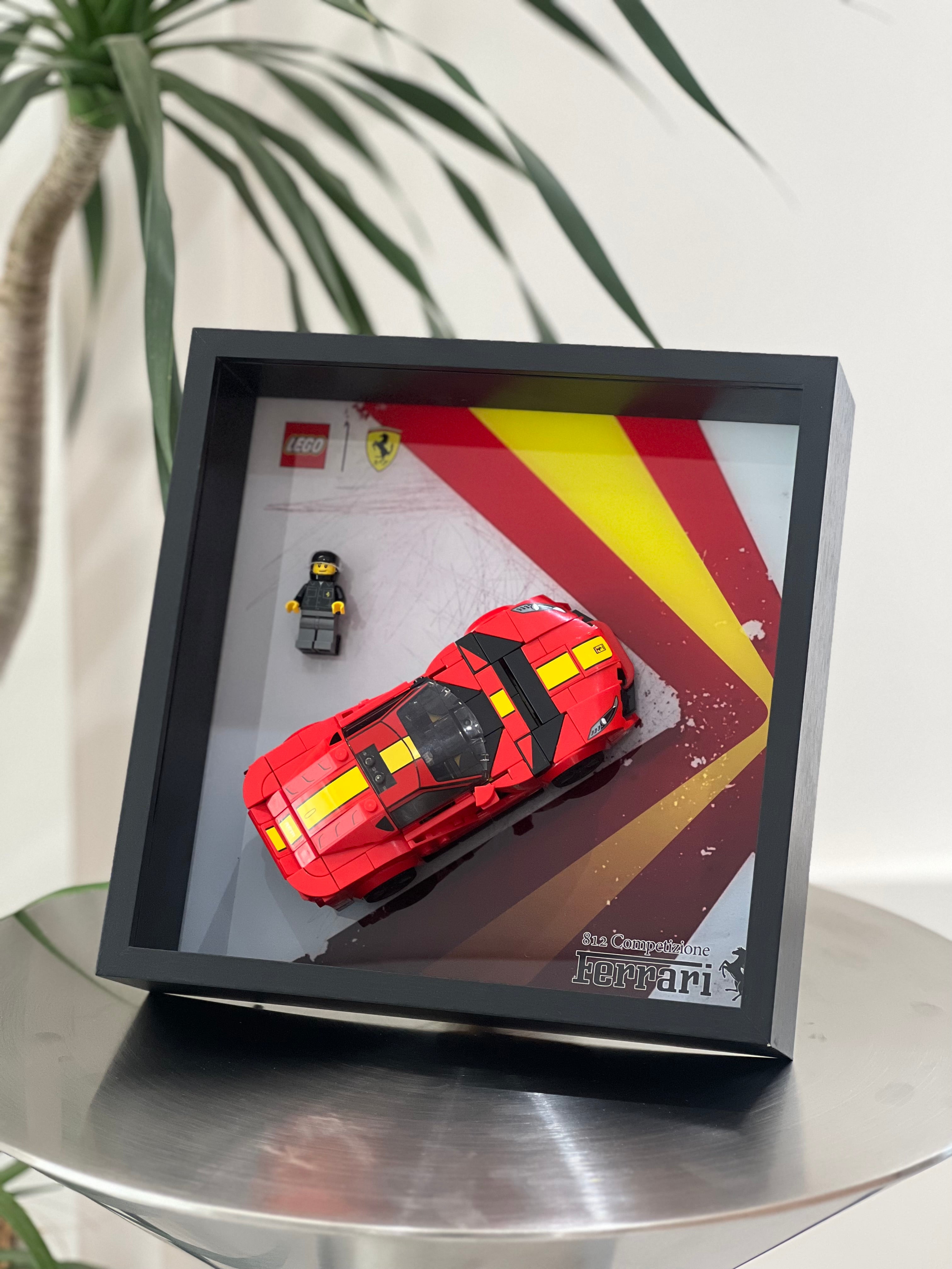 Display Wall Frame For LEGO Speed Champions cars