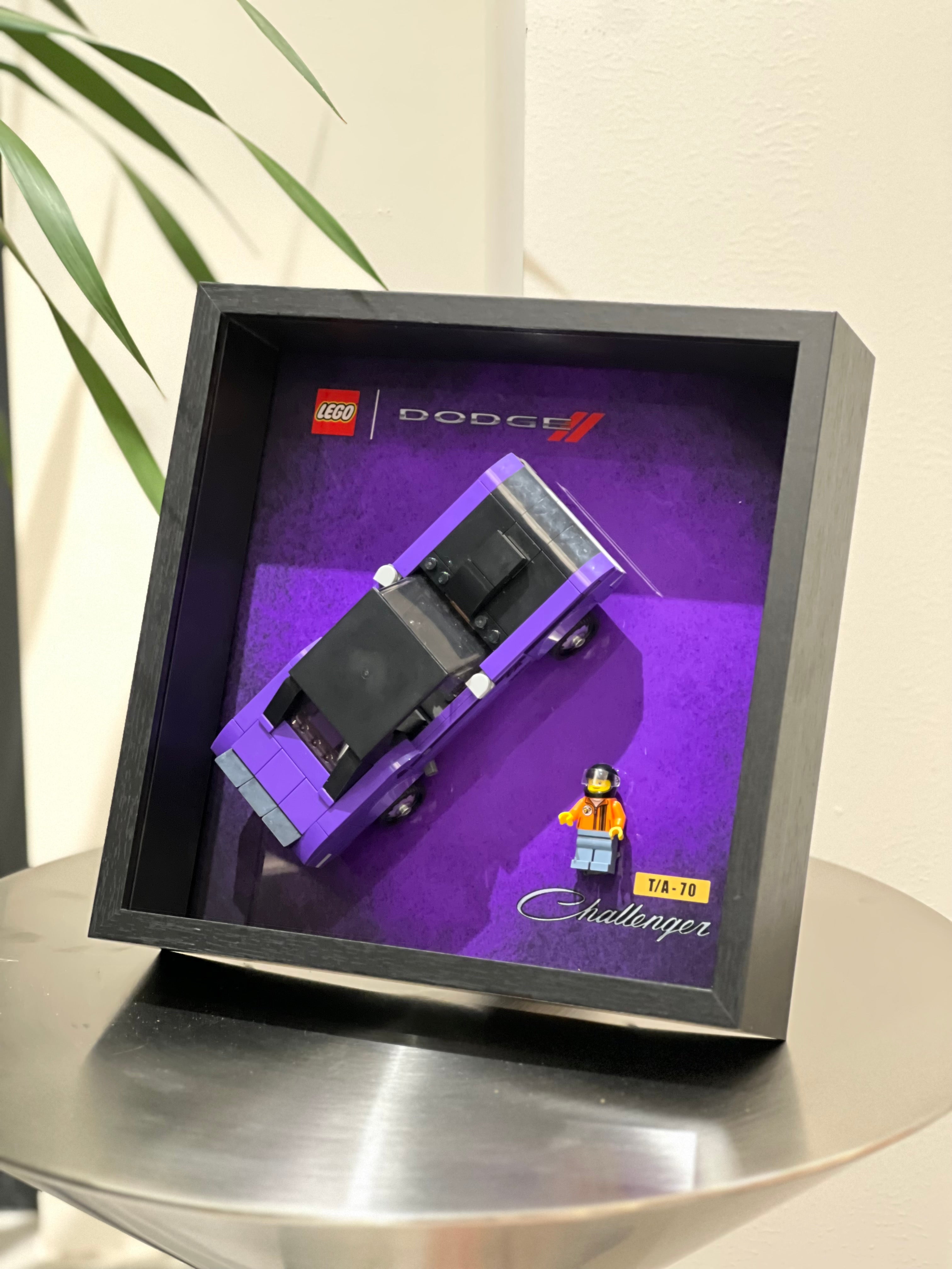 Display Wall Frame For LEGO Speed Champions cars
