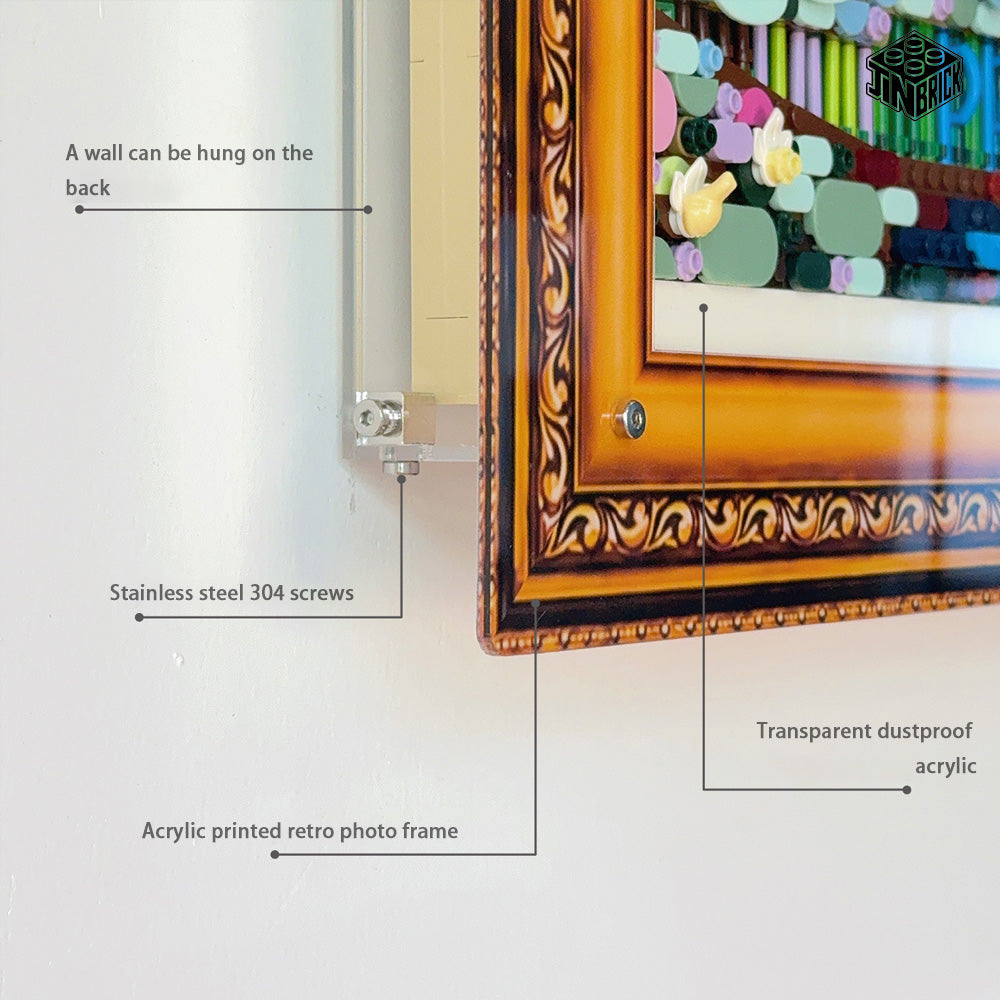 LEGO 31220 Claude Monet Display Frame with Acrylic Cover