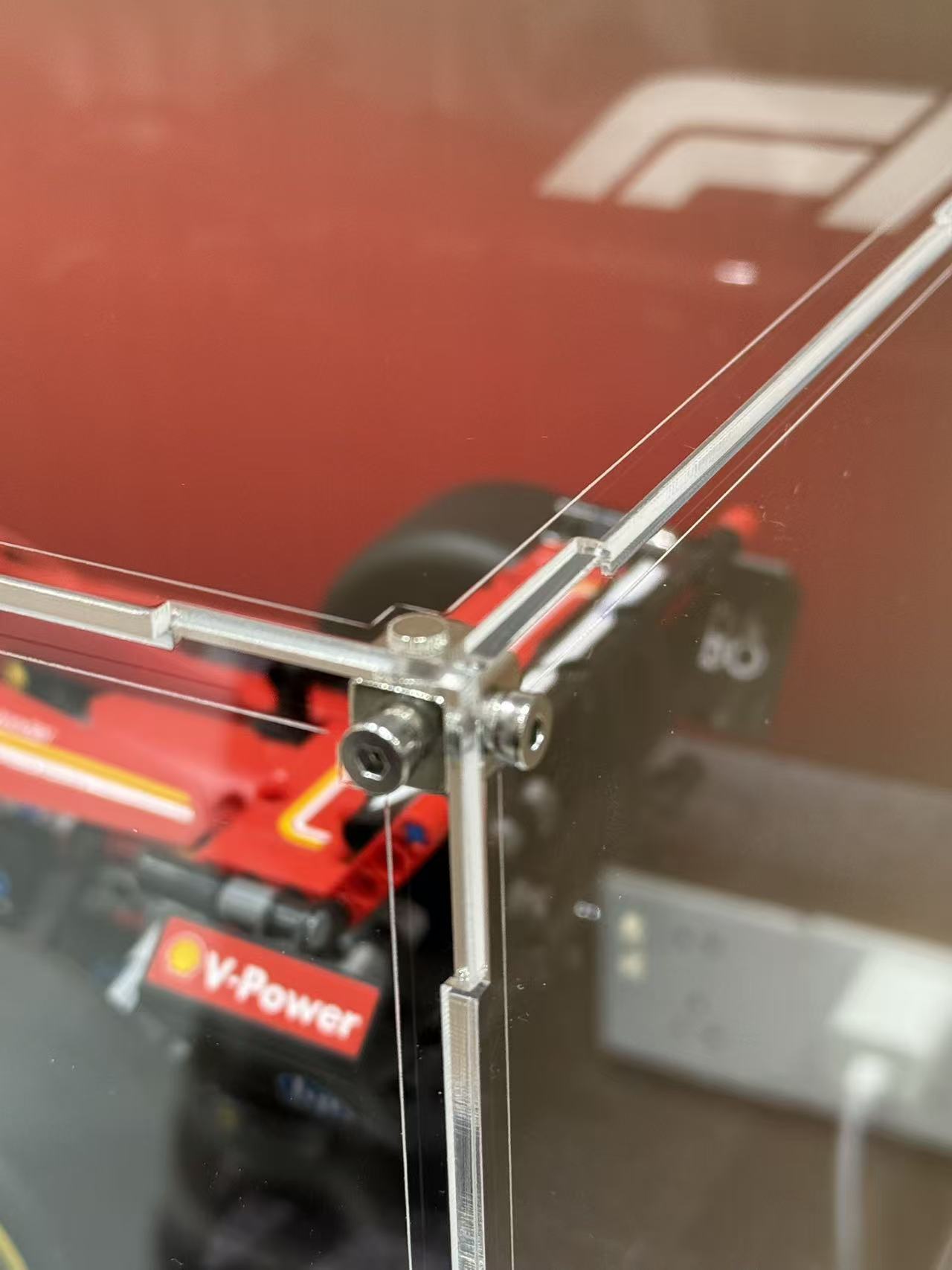 【Premium】Acrylic Display Case for Lego TECHNIC 42207 Ferrari SF-24 F1