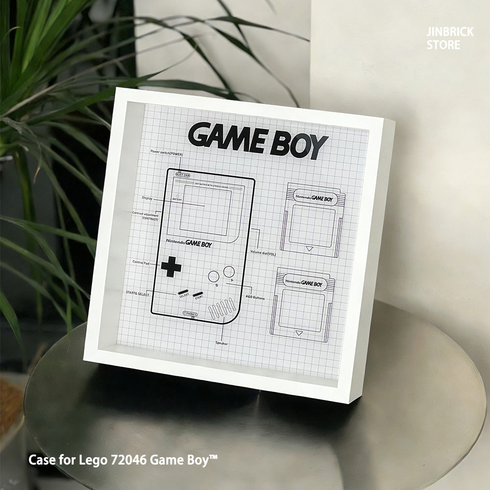 Display Case For LEGO® Super Mario™ 72046 Game Boy™