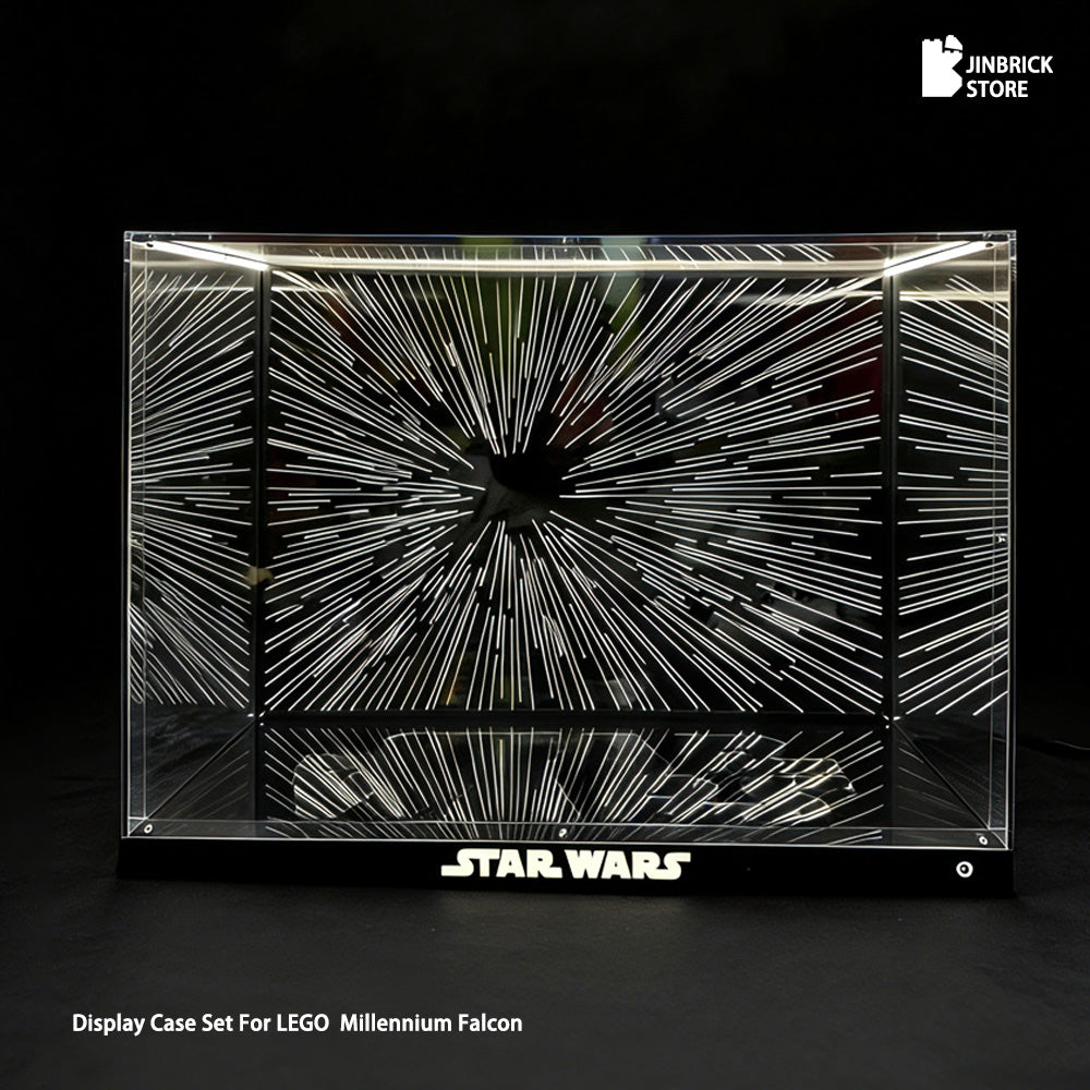 【Premium】LED Display Case For UCS LEGO StarWars 75192  Millennium Falcon