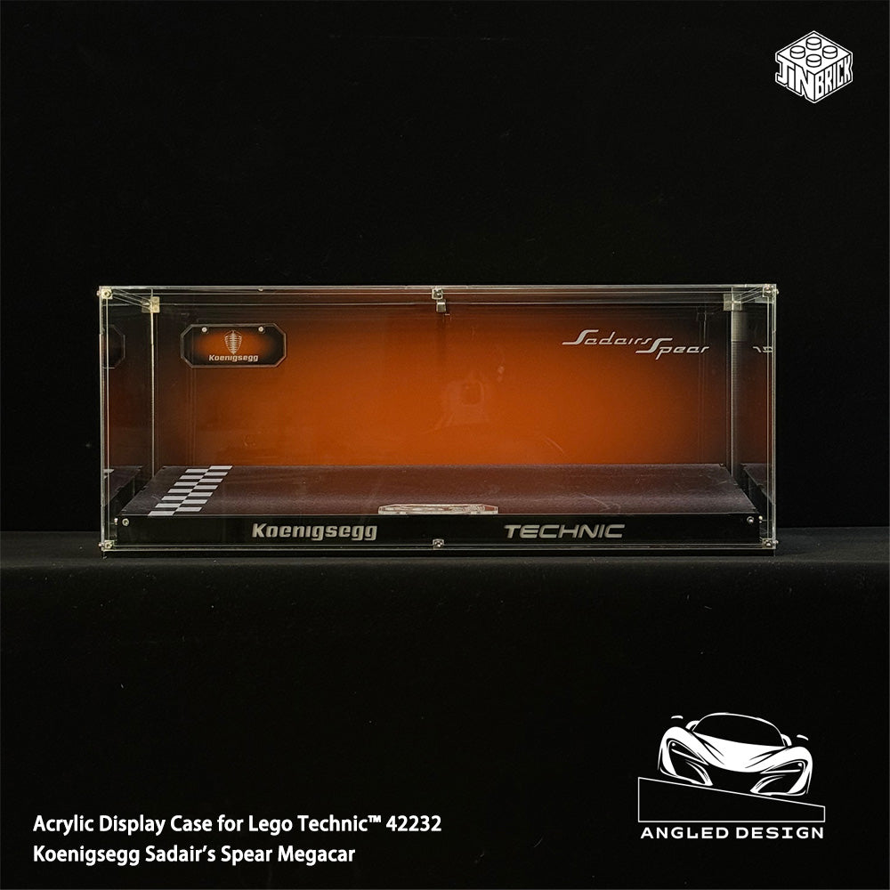 Acrylic Display Case for Lego Technic™ 42232  Koenigsegg Sadair's Spear Megacar