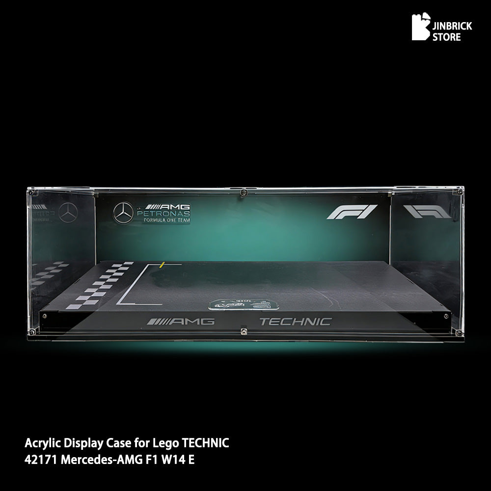 【Premium】Acrylic Display Case for Lego TECHNIC 42171 Mercedes-AMG F1 W14 E