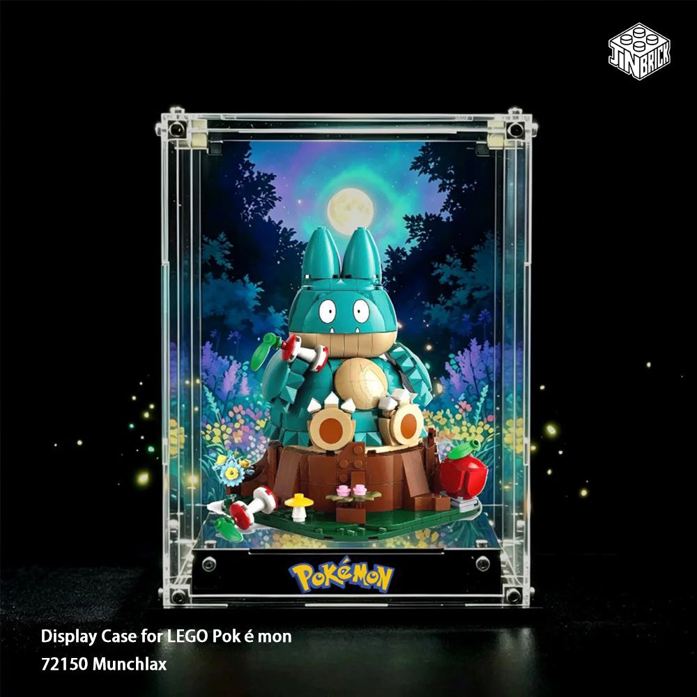 Display Case for LEGO Pokémon 72150 Munchlax
