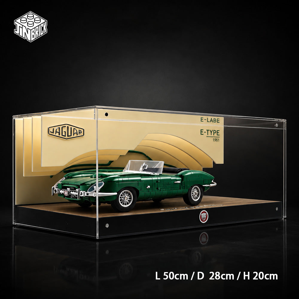 【Premium】Display Case for LEGO 11381 Jaguar E-Type