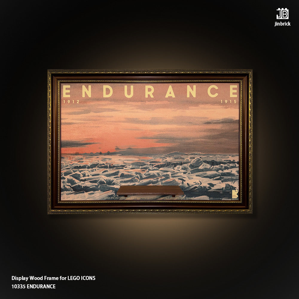 PREMIUM WOOD FRAME FOR 10335 LEGO ICONS ENDURANCE
